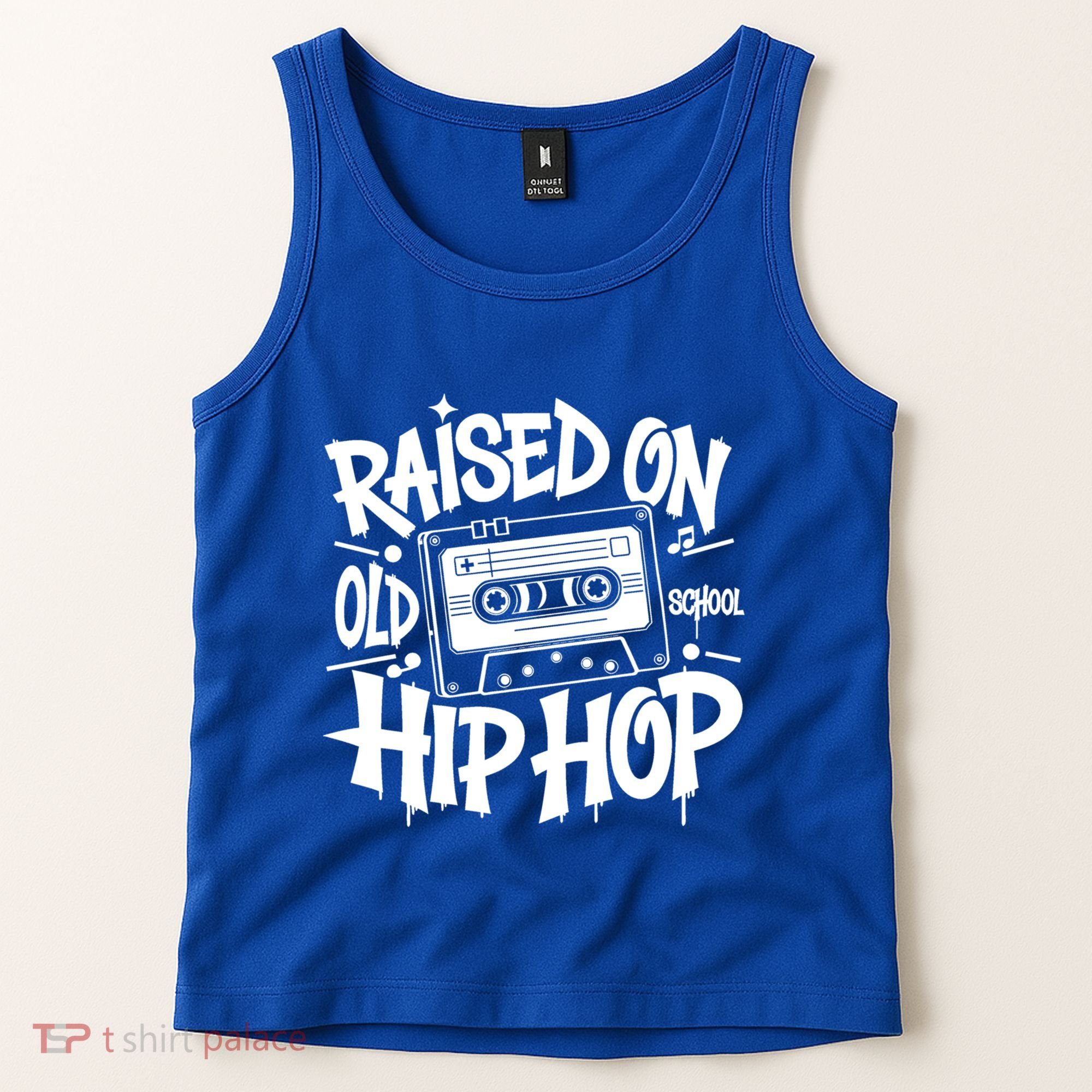 Raised On Old School Graffiti Rap Hip Hop Tank Top