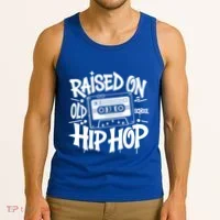 Raised On Old School Graffiti Rap Hip Hop Tank Top thumb 3