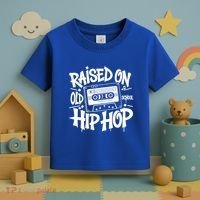 Raised On Old School Graffiti Rap Hip Hop Toddler T-Shirt thumb 3