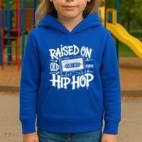 Raised On Old School Graffiti Rap Hip Hop Kids Hoodie thumb 3