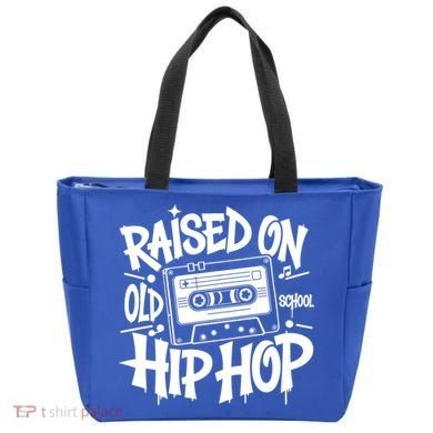 Raised On Old School Graffiti Rap Hip Hop Tote Bag