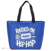 Raised On Old School Graffiti Rap Hip Hop Tote Bag thumb 0
