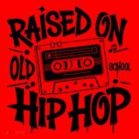 Raised On Old School Graffiti Rap Hip Hop Santa Hat thumb 1