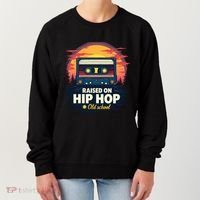 Raised On Old School Hip Hop Anniversary Cassette Women's Sweatshirt thumb 0