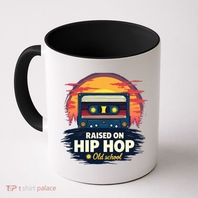 Raised On Old School Hip Hop Anniversary Cassette Coffee Mug