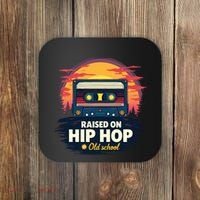 Raised On Old School Hip Hop Anniversary Cassette Coaster thumb 0