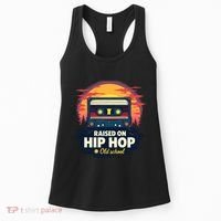 Raised On Old School Hip Hop Anniversary Cassette Women's Tank Top thumb 0