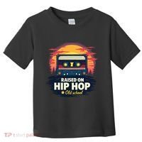 Raised On Old School Hip Hop Anniversary Cassette Toddler T-Shirt thumb 0