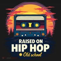 Raised On Old School Hip Hop Anniversary Cassette Kids Long Sleeve Shirt thumb 2