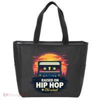 Raised On Old School Hip Hop Anniversary Cassette Tote Bag thumb 0