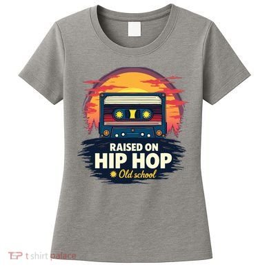 Raised On Old School Hip Hop Anniversary Cassette Women's T-Shirt