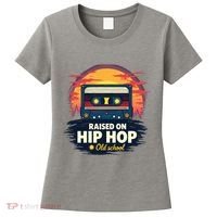 Raised On Old School Hip Hop Anniversary Cassette Women's T-Shirt thumb 0