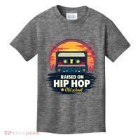 Raised On Old School Hip Hop Anniversary Cassette Kids T-Shirt thumb 0