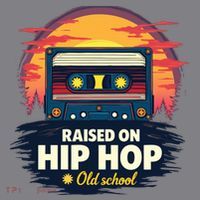 Raised On Old School Hip Hop Anniversary Cassette Kids T-Shirt thumb 4