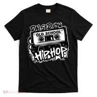 Raised On Old School Hip Hop Anniversary Cassette Graffiti T-Shirt thumb 0