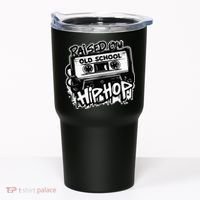 Raised On Old School Hip Hop Anniversary Cassette Graffiti Tumbler thumb 0