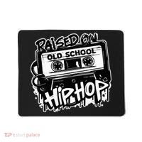 Raised On Old School Hip Hop Anniversary Cassette Graffiti Mousepad thumb 0