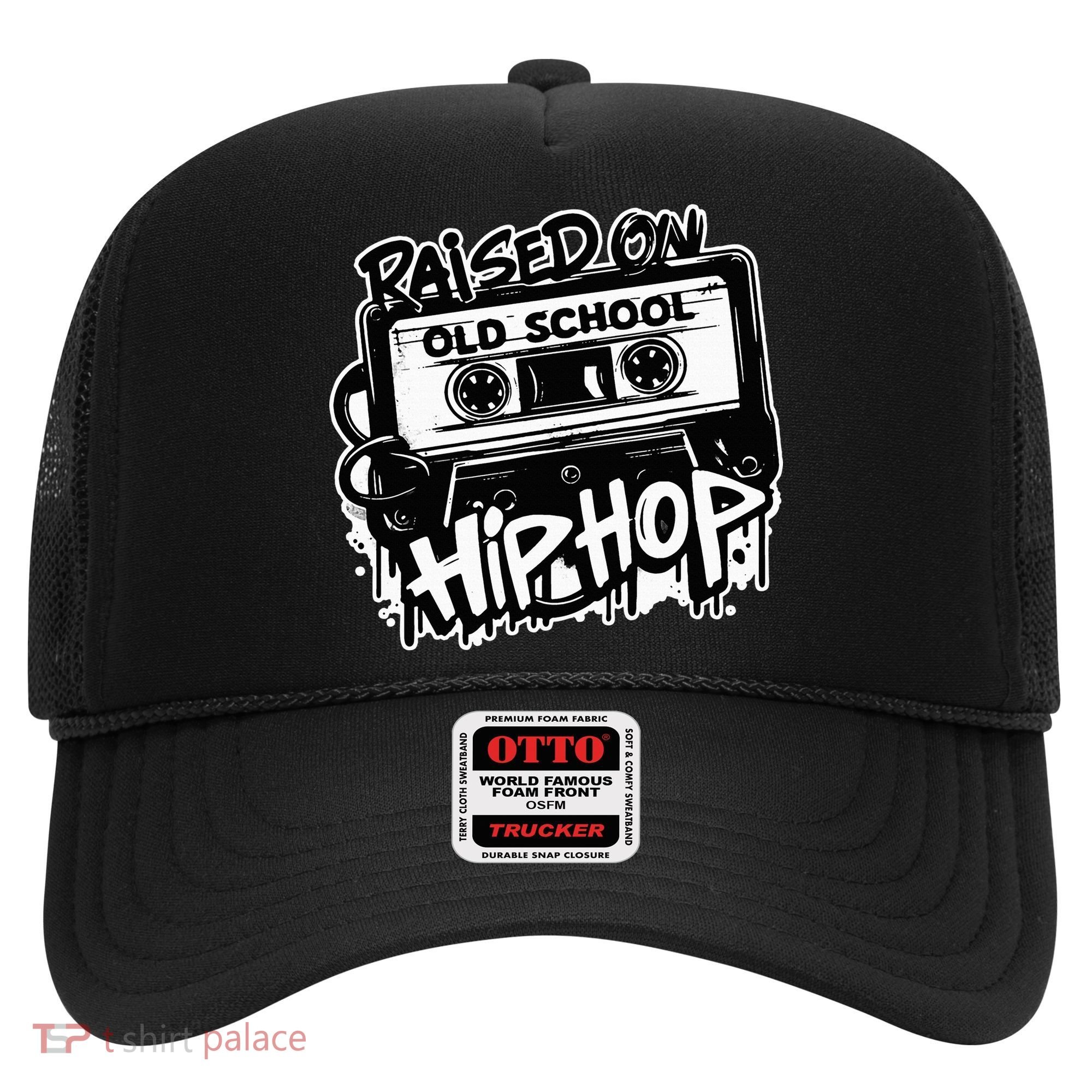 Raised On Old School Hip Hop Anniversary Cassette Graffiti Hat