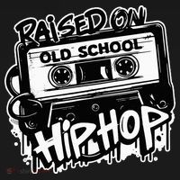 Raised On Old School Hip Hop Anniversary Cassette Graffiti Women's T-Shirt thumb 6