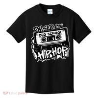 Raised On Old School Hip Hop Anniversary Cassette Graffiti Kids T-Shirt thumb 0