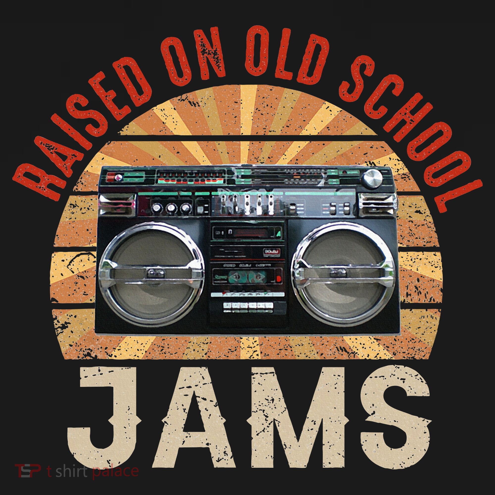 Raised On Old School Jams Hip Hop Doggie Tank