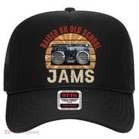 Raised On Old School Jams Hip Hop Hat thumb 0