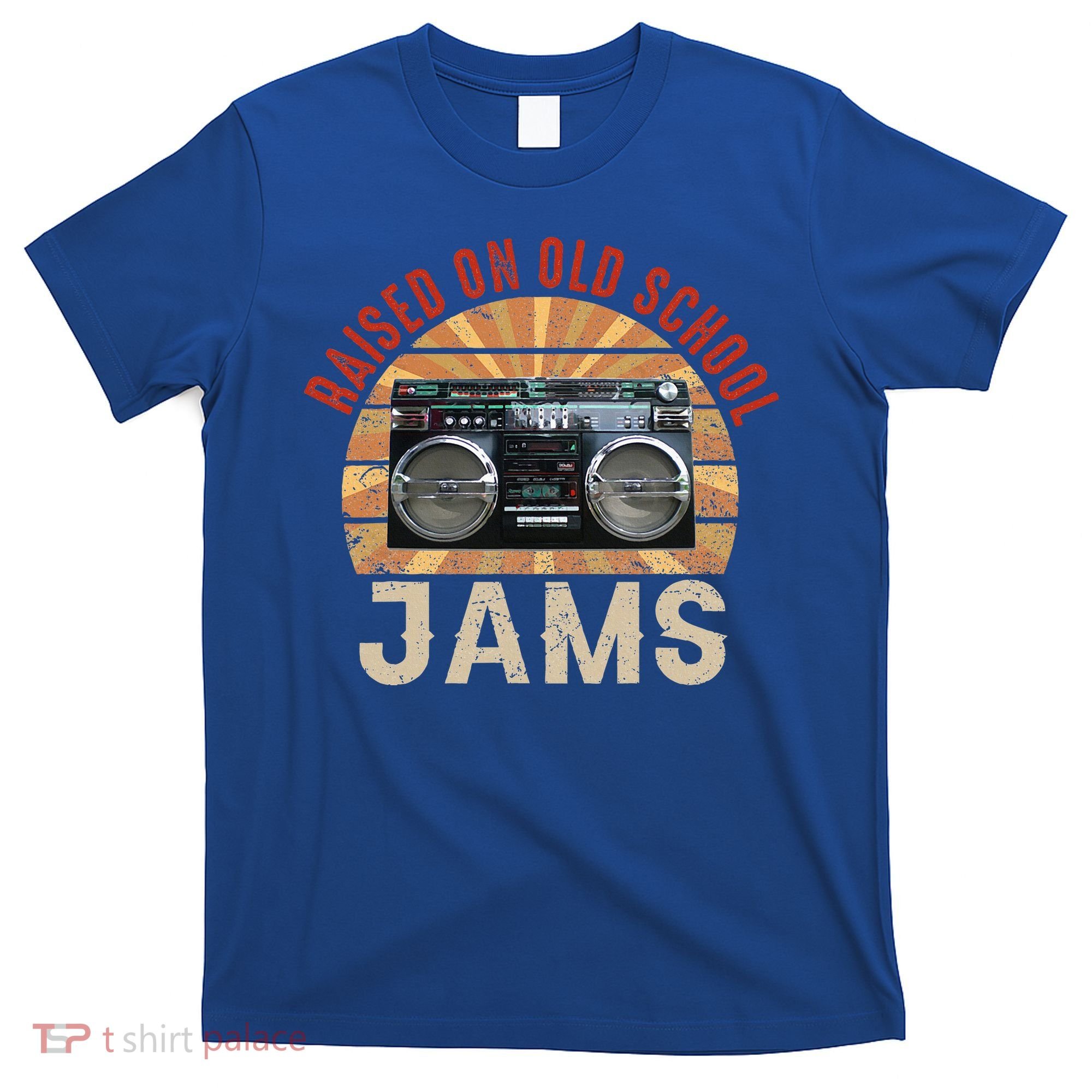 Raised On Old School Jams Hip Hop T-Shirt