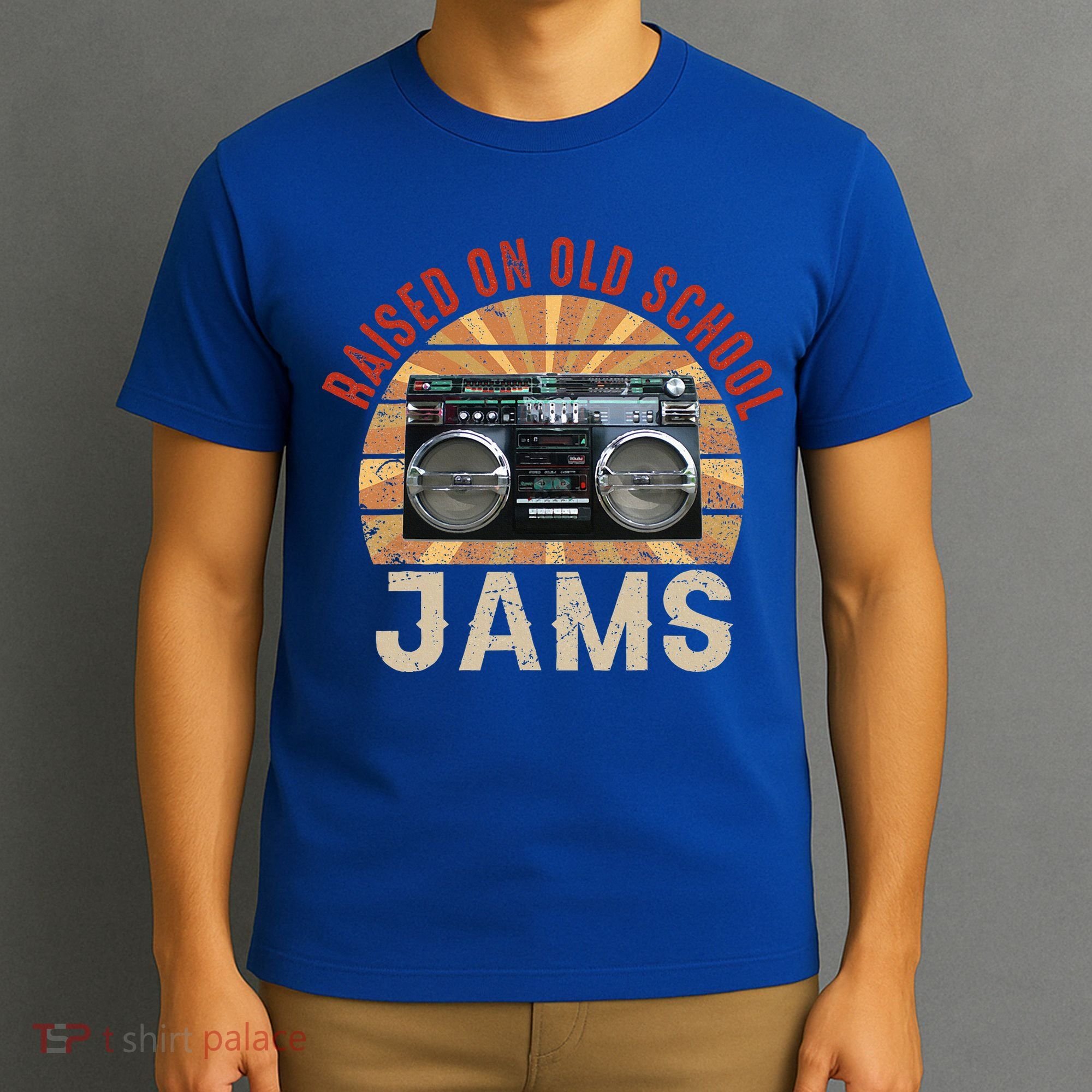 Raised On Old School Jams Hip Hop T-Shirt