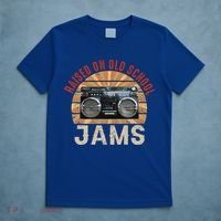 Raised On Old School Jams Hip Hop T-Shirt thumb 5