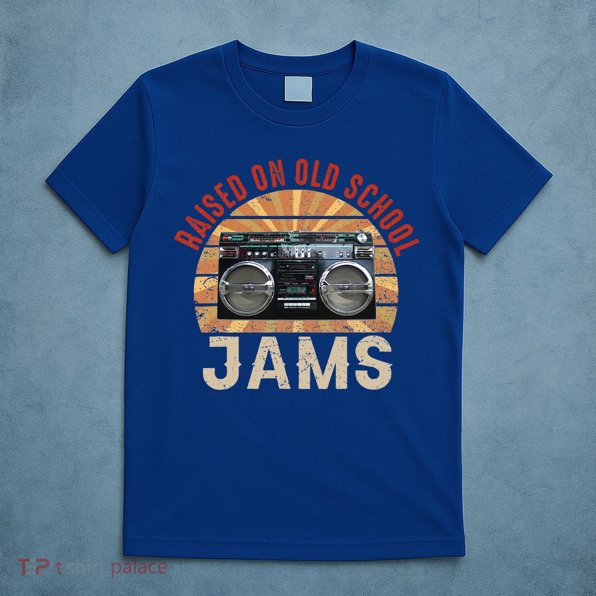 Raised On Old School Jams Hip Hop T-Shirt