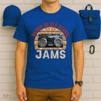 Raised On Old School Jams Hip Hop T-Shirt thumb 6