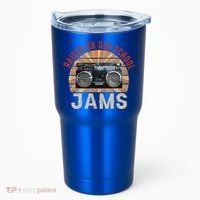 Raised On Old School Jams Hip Hop Tumbler thumb 0