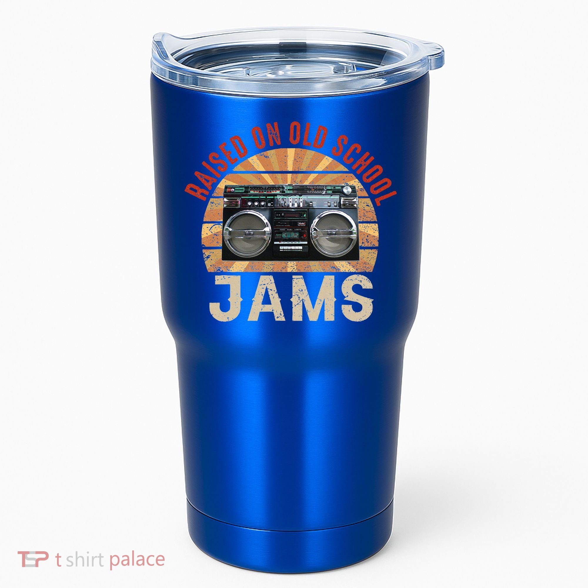 Raised On Old School Jams Hip Hop Tumbler
