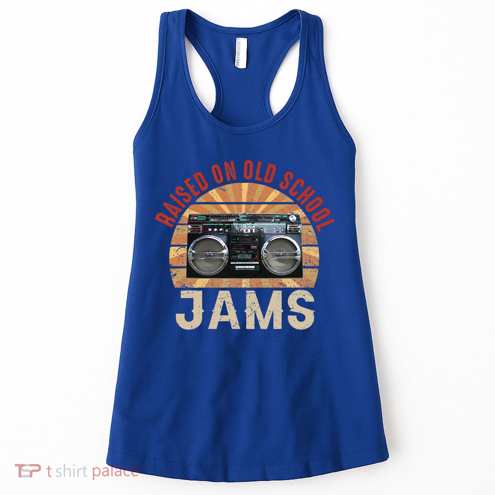 Raised On Old School Jams Hip Hop Women's Tank Top