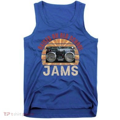 Raised On Old School Jams Hip Hop Tank Top