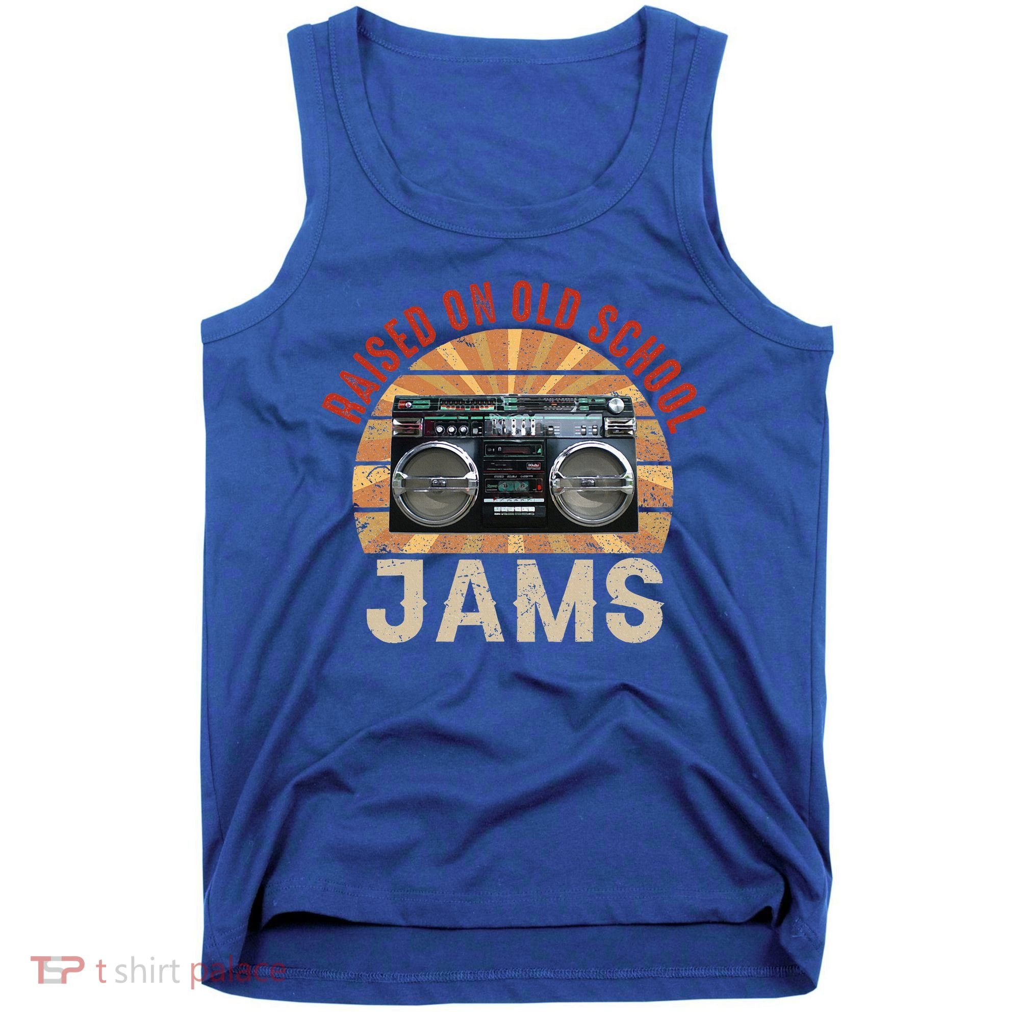 Raised On Old School Jams Hip Hop Tank Top