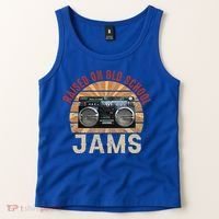 Raised On Old School Jams Hip Hop Tank Top thumb 2