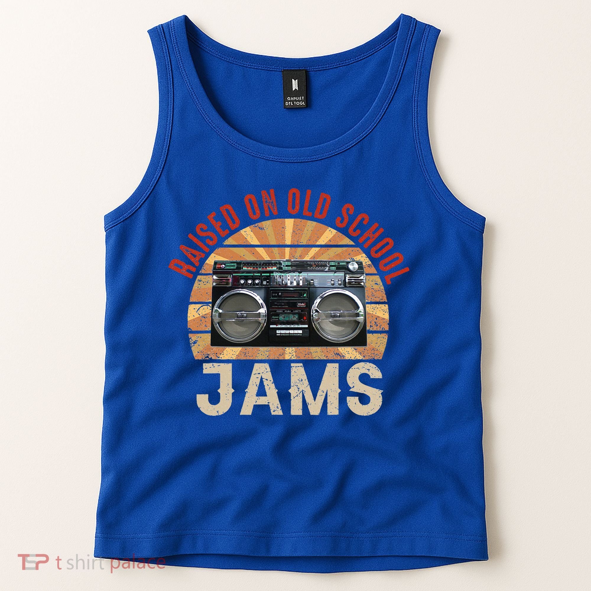 Raised On Old School Jams Hip Hop Tank Top