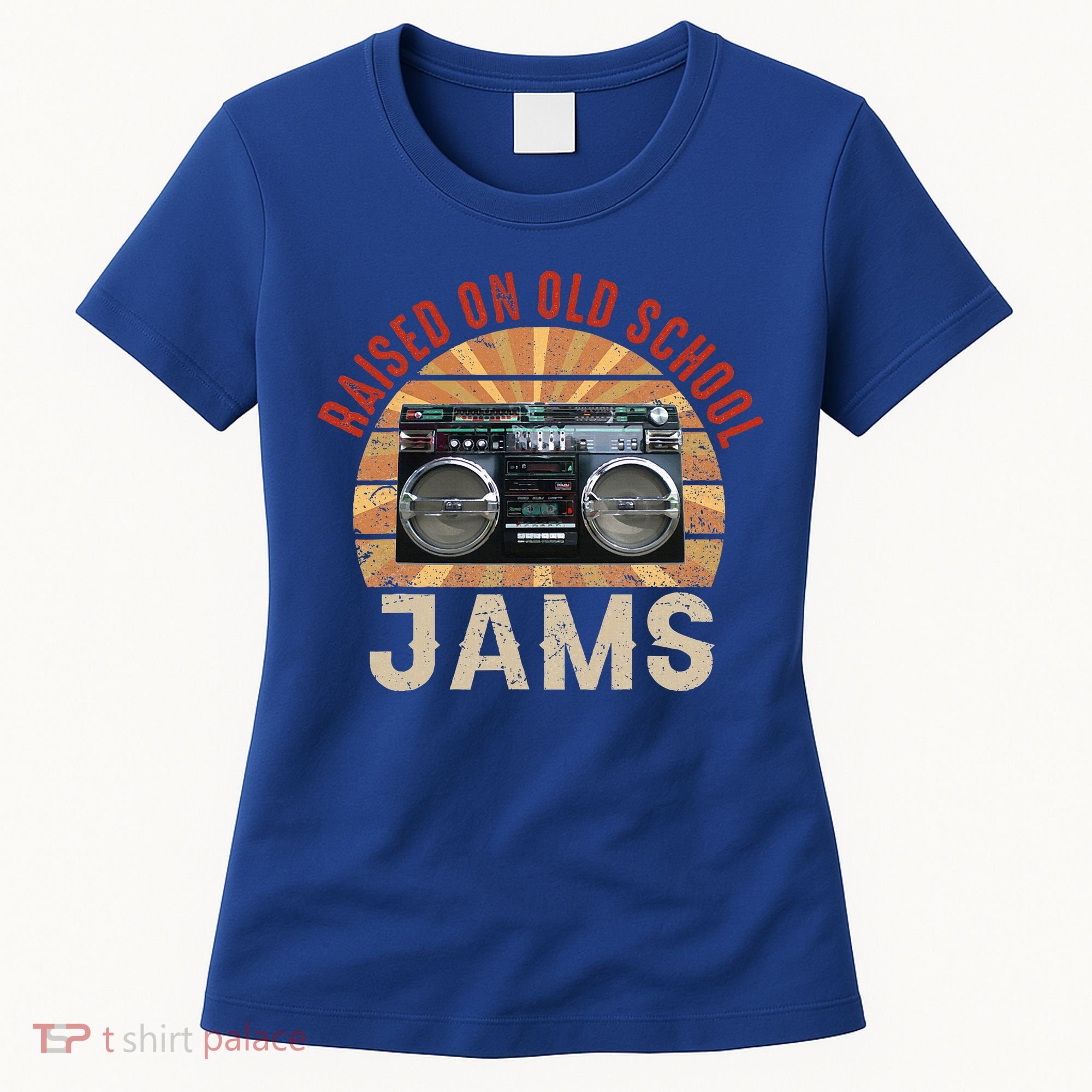 Raised On Old School Jams Hip Hop Women's T-Shirt