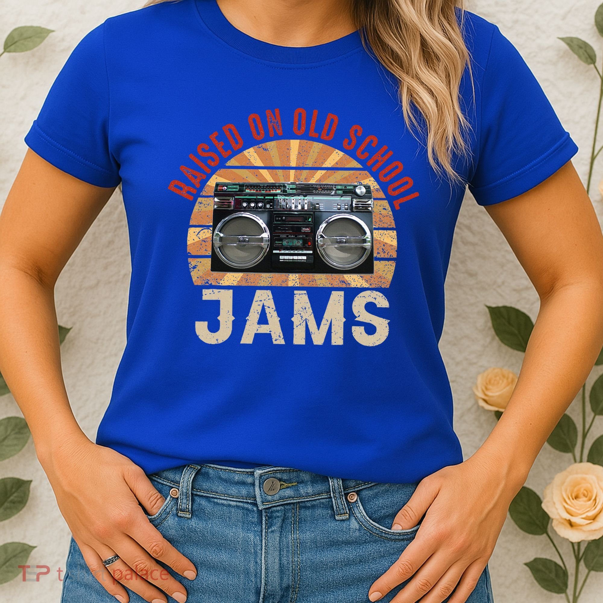 Raised On Old School Jams Hip Hop Women's T-Shirt