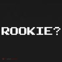 Rookie? Retro Video Game Pixel Basketball Logo Backpack thumb 2