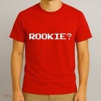 Rookie? Retro Video Game Pixel Basketball Logo T-Shirt thumb 3