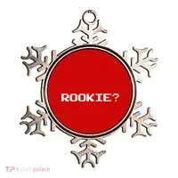 Rookie? Retro Video Game Pixel Basketball Logo Ornament thumb 0