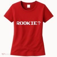 Rookie? Retro Video Game Pixel Basketball Logo Women's T-Shirt thumb 0