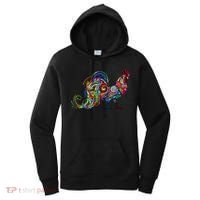 Rooster Trippy Cockerel Cock Women's Hoodie thumb 0