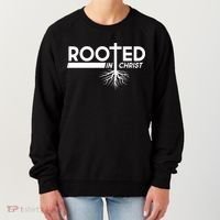 Rooted In Christ Tree Roots Women's Sweatshirt thumb 0