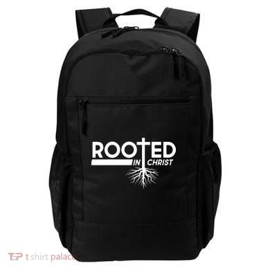 Rooted In Christ Tree Roots Backpack