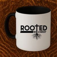 Rooted In Christ Tree Roots Coffee Mug thumb 2