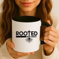 Rooted In Christ Tree Roots Coffee Mug thumb 3