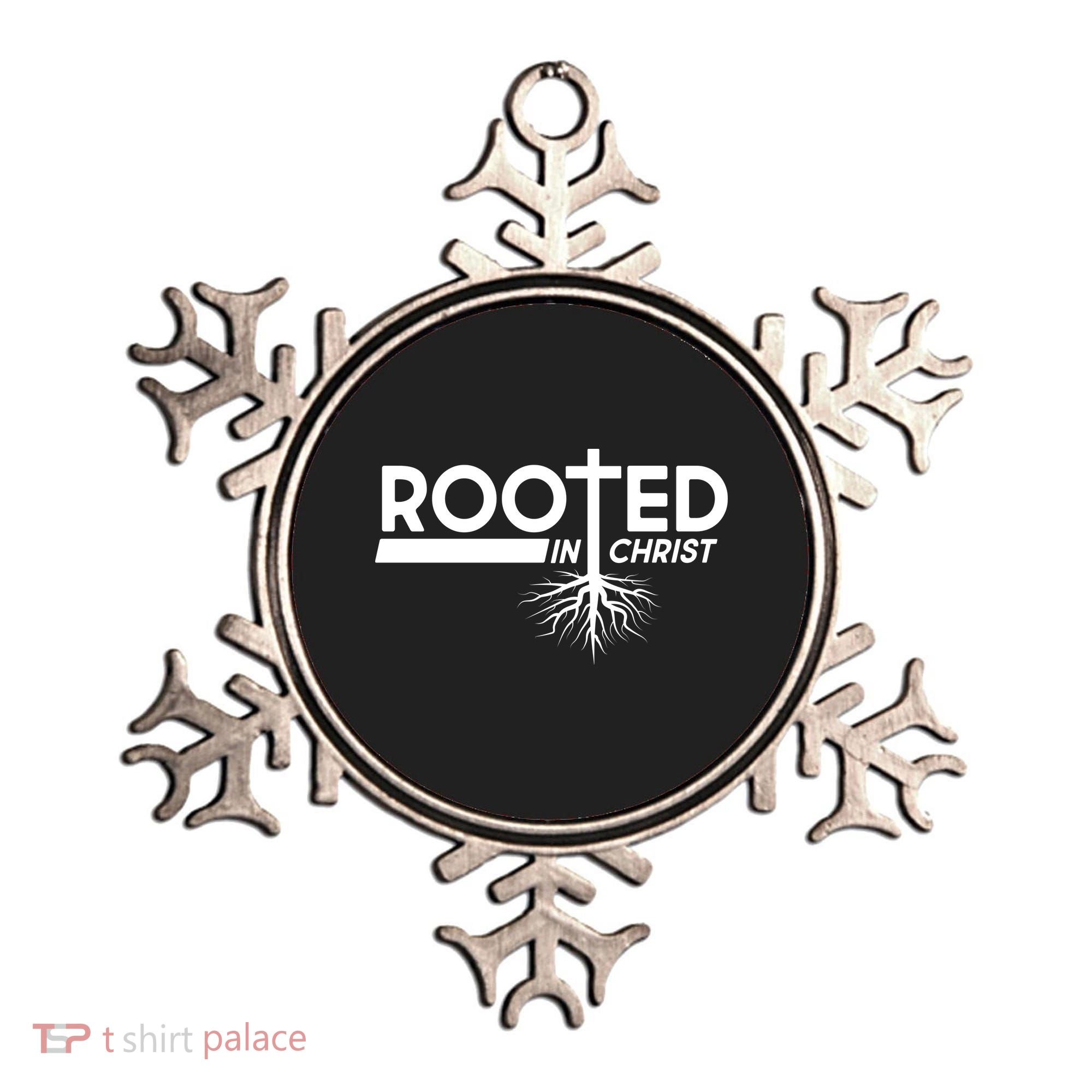 Rooted In Christ Tree Roots Ornament